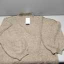 PRETTYGARDEN Women's 2026 Fall Oversized Sweaters Chunky Knit Mock Neck Long Sleeve Casual Trendy Pullover Winter Clothes (Medium, Dark Khaki)