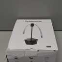 Fly Fans for Tables, Fly Repellent Fan Outdoor Indoor Keep Flies Away, Repellent Fans for Tables with Holographic Blades for Picnic, Party, Restaurant, Kitchen, and BBQ, 4 Pack Silver