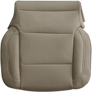 Driver or Passenger Side Bottom Replacement PERF Leather Seat Cover Compatible with Chevy Silverado GMC Sierra 1500 2500HD 3500HD 2015, 2016, 2017, 2018 & 2019