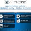 AllerEase Maximum Allergy Mattress Protector, Twin XL Size