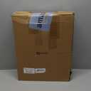 2 Pcs Light Up Christmas Norfolk Pine Wreaths with Bow 20 Inch Lighted Real Touch Xmas Wreaths LED Artificial Realistic for Indoor Outdoor Windows Porch Wall Home Decor(Gold Bow,Classic)