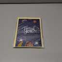 6 x CRTURUNIQ Luxury Navy Blue Thank You Card with Silver Foil - 5x7 Large Blank Note Card with Thick Gold Envelope & Sticker - Premium Heavyweight Cardstock for Wedding, Business, Sympathy & Men