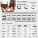 2 Pack Adult Plastic Incontinence Pants Side Leakage Prot,Black M | Side Leakage Protection for Men & Women