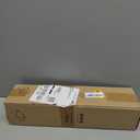 YNL Tension Shower Curtain Rod 34 to 120 In(2.83-10Ft), Long Tension Curtain Rod with 2Pcs Holders, No Drilling for Large Window, Bathroom, Patio, White