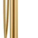 Moen Cia Brushed Gold One Handle Freestanding Floor Mount Tub Filler with Handshower, 615BG