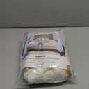 Linentalks Sheer Canopy Bed Curtains for King, Queen, Full and Twin Bed, 4 Corner Bed Canopies & Drapes, Four Poster Bed Canopy Curtains Beds, Sheer Curtains for Canopy Bed Drapes, Ivory