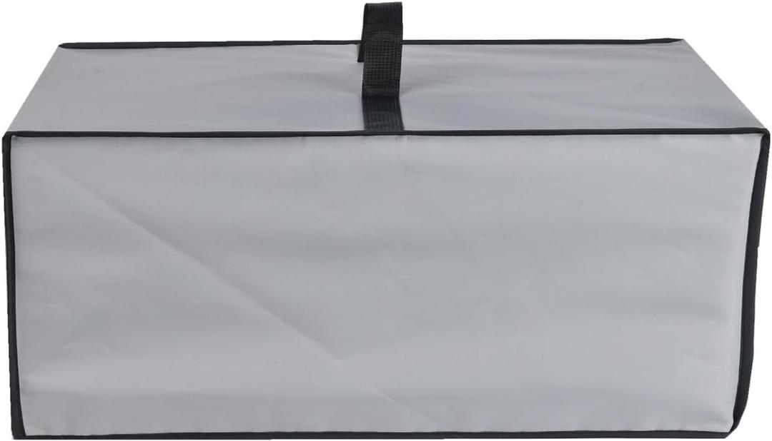 AF-WAN Heavy Duty 600D Long Slot 4 Slice Toaster Dust Cover Waterproof Anti-UV, Perfect for Elite Gourmet ECT-3100/Mueller MT-110ss (Silver)