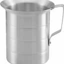 Winware 2-Quart Aluminum Measure