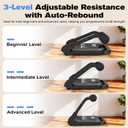 DERACY Sit Up Exercise Equipment, Adjustable Ab Machine, Multi-Functional Sit Up Machine, Ab Workout Equipment, Ab Trainer Machine for Women Men