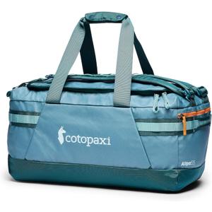 Cotopaxi Allpa 55L Getaway Duffel, Blue Spruce and Abyss