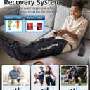 YINGGG Air Leg Massager with Compression: Professional Full Compression Boots with Adjustable 9 Intensities, Leg Massager for Circulation and Fatigue Relief for Post-Workout(Large)