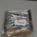 EZYDECOR 6 Pcs Heavy Duty Shelf Brackets 6 Inch Wall Mounted Industrial Metal Shelving Supports with Lip (Black)