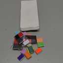 Draupnir 50 Pcs Book Miniatures, 40 Colorful Miniature Books und 10 Miniature White Book, 1:12 Scale Miniatures Books Tiny Christmas for Dollhouse Crafts Bookshelf Decoration