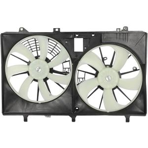 SCITOO Engine Radiator Condenser Cooling Fan Assembly Compatible with Toyota & for LX Models, for Sienna 2011-2016, for RX350 2010-2015, OE Number: 621-530 622670