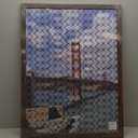 BESCRCL 24x32 Picture Frame Brown, Poster Frames Wall Hanging, Display Pictures 24 x 32 without Mat, 1 Pack