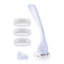 Billie Razors for Women Shave Kit Women's Razor + 4 x 5-Blade Razor Refills + Magnetic Holder Cool Blue (1 Count (Pack of 1))