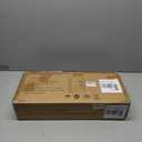 Very Narrow Side Table for Small Spaces, Slim End Table with Charging Station, Sturdy Tables with Storage Shelf and Magazine Rack for Living Room, Easy to Assemble, Black