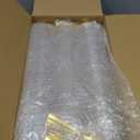 DI QIU REN 120 Pcs 5oz Dessert Cups with Golden Spoon, Plastic Dessert Parfait Cup Clear Appetizer Pudding Cup, Round Serving Goblet Cups Shot Glasse (Round Goblet-60Pack)