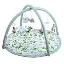 Baby Gym Play Mat for Infant Baby Play Gym Playmats for Newborn Activity Gym for Toddlers with 5 Hanging Toys