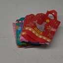 Sweetude 40 Pcs Circus Gift Bags Carnival Party Treat Colorful Circus Theme Candy Bags with Handles for Party