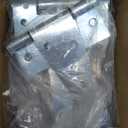 HOME MASTER HARDWARE 5 in Gate T Strap Hinges Zinc-Plated Heavy Duty T-Hinges with Screws for Sheds, Storage, Gates, and Barns(10 Pack)