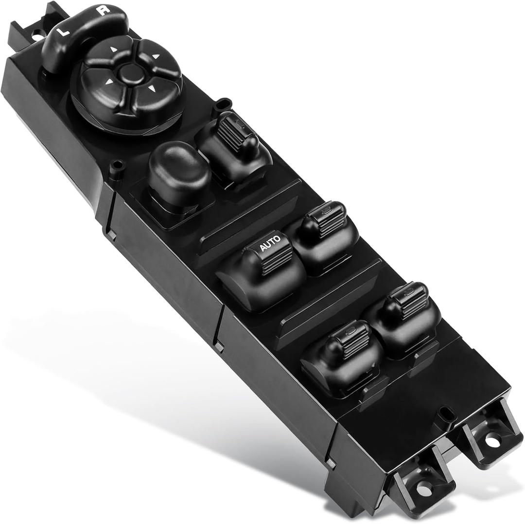 Driver Side Master Power Window Switch Replacement Fits for 2002-2010 Dodge Ram 1500 2500 3500, Dakota 2001-2004, Durango 01-03, Sprinter 2500/3500 2005-2009, Power Window Switch, 56049805AB