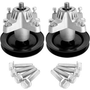 918-04456 Spindle for 42" Deck MTD Tr oy-Bilt Mower - 618-04456 Spindle Assembly for Tr oy-Bilt Pony B ronco Tractor, Toro LX425 LX420 Lawn Tractor, Yard Machines , Replace 918-04456B 918-04461 2 pack