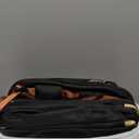 LOVEVOOK 50L Travel Backpack for Women&Men,TSA Carry on Backpack for Airplanes with 3 Packing Cubes,Personal Item Bag Fit 17" Laptop, Waterproof Essentials Airline Approved Luggage (Black-white-brown)