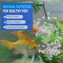 Liquid Brine Shrimp Fish Food, No Hatching Required, Ready-to-Feed Fish Fry Food for Betta Fry, Guppies, Discus Fry & Tropical Fish, Freshwater & Saltwater Aquariums