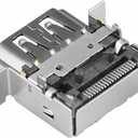 Metal Replacement Game Console HDMI Port Parts for Microsoft Xbox Series X
