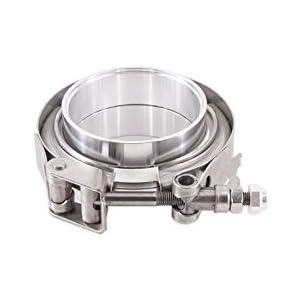 Mishimoto MMCLAMP-VA-25 Aluminum V-Band Clamp w/Flanges, 2.5" (63.5mm) (2.5" (63.5mm)) Mishimoto MMCLAMP-VA-25 Aluminum V-Band Clamp w/Flanges, 2.5" (63.5mm) (2.5" (63.5mm))