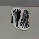 Lux Dual Grip Socks - Soccer Grip Socks for Men and Women. GripArray Performance & Comfort (Small, Black)