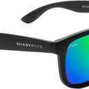 Shady Rays Signature Series - Black Emerald/Green Emerald Mirror Lens, Standard Fit