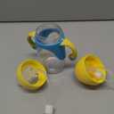 Hahaland Sippy Cup for 6+ Month Old - 2 in 1 Spout & Straw Sippy Cups for Toddlers 1-3 No Spill Transition Weighted Straw Toddler Cups - 1 Cup with 2 Nipples