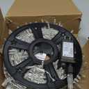 JMEXSUSS 500 LED Color Changing Christmas Lights, 163FT Warm White & Multicolor String with Remote, Plug-in for Tree House Indoor Outdoor Xmas Decor