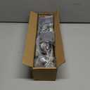 ENJOYBASICS 2 Pack Adjustable Spring Tension Curtain Rods 32 to 66 Inches, Stainless Steel Chrome Shower Rod No Drilling for Window, Bathroom, Closet, Room Divider, 7/ 8" Diameter