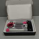 Blow Dryer Brush Set, Air Sculpt 3-in-1 Hot Air Brush Blow Dryer - Salon Blowout Styler for Curling, Volumizing & Straightening with 3 Interchangeable Heads, Sleek & Frizz-Free Hair, ALCI Safety Plug