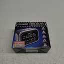 Sharp Big Bang Super Loud Alarm Clock for Heavy Sleepers, 6 Extremely Loud Wake Up Sounds: Rooster, Bugle, Nagging Mom, Jackhammer, Siren, Beep Up to 115db Volume, Silver/Black with White LED Display