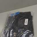 Rdruko Women's Snow Pants Waterproof Insulated Fleece Thermal Ski Hiking Snowboard Pants (Large, Black)