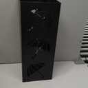 Okllen Metal Umbrella Holder, Square Umbrella Stand Rack for Entryway, 6.3" x 6.3" x 16.5", Black