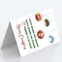 2 x Funny Christmas Cards for Best Friend or Bestie, Merry Christmas to A Special Friend Card, Xmas Gifts