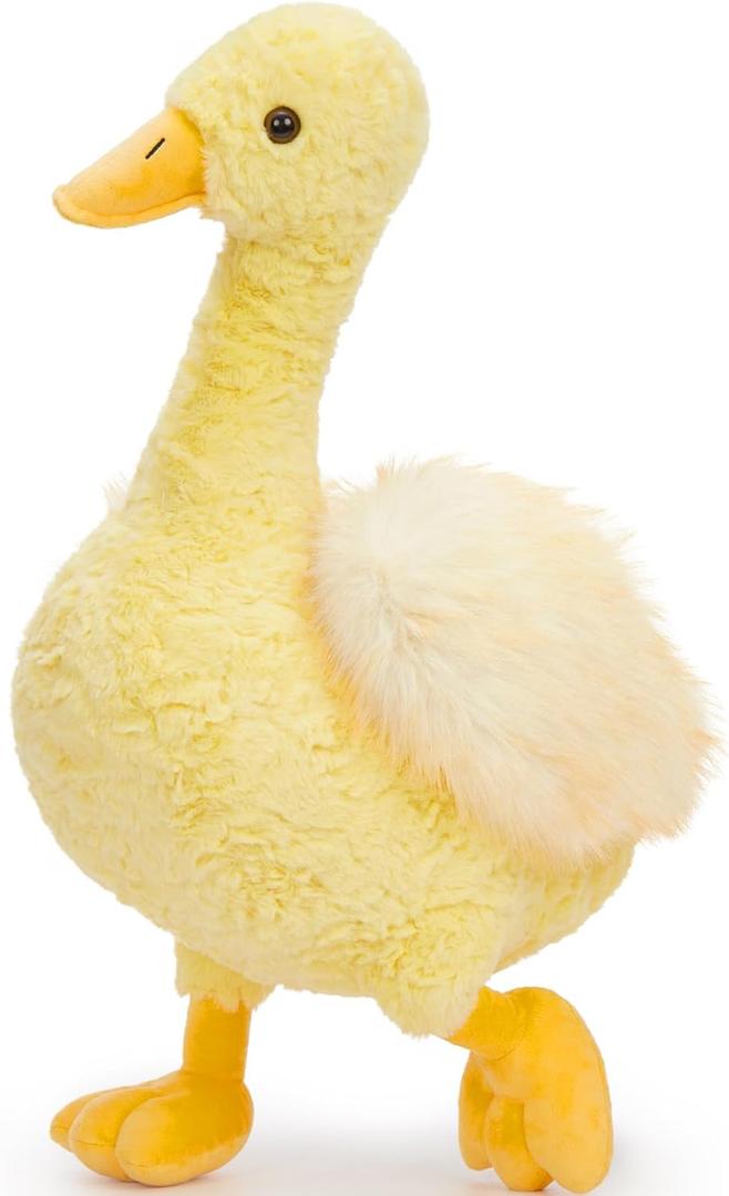 Tezituor 23.5inch Duck Stuffed Animal, Soft Cute Yellow Stuffed Duck Plush Toy, Gift for Kids,Boys,Girls Easter, Birthday Christmas