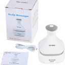 Tenswa Electric Scalp Massager Portable Head Massager Handheld with Kneading 112 Massage Nodes, Head Scratcher Massager for Full Body Massage, Hair Growth and Stress Relax