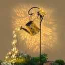 SRNPMIU Solar Watering Can Light, Solar Outdoor Decorative,Garden Decor Lights for Yard, IP65 Waterproof Hanging Lantern Landscape Lights, Garden Gifts for Mom, Grandma Women Birthday