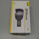 Lamicall Ski Goggles with 3X Anti-Fog - 100% UV Protection, OTG, Gifts for Skiing, Snowboard, Snowmobile, Men, Women (Black Frame - Silver Lens)