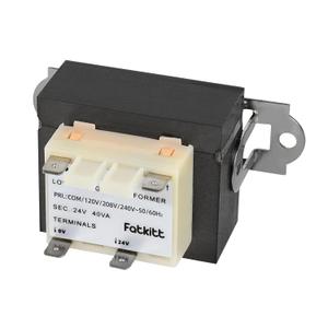 40VA HVAC Transformer 120/208/240V to 24V  Direct Replacement for Goodman Amana 0130M00138S, GT4031F, Honeywell AT140A1018, Robertshaw 620 Series & More | 24 Volt Furnace & AC Control Transformer