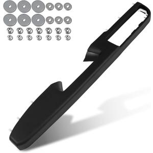 Front Driver Side Door Armrest Handle Compatible with 2010-2014 Chevy Avalanche Silverado Suburban & GMC Sierra Yukon, Front Left Side Door Arm Rest with Door Release Handle, Black, Replace for 80994