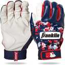 Franklin Sports MLB Youth Batting Gloves - Digitek Camo Baseball + Softball - Premium Leather - Many Sizes + Colors - Youth, S