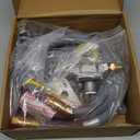 GasXpert 12Feet 1/2 Inch Natural Gas Conversion Kit Compatible with Kitchen-aid Propane Gas Grill Conversion, 710-0003 Natural Gas Hose and Regulator,Gas Grill Conversion Kit for Propane Gas Grill-CSA