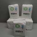 Parasol Clear+Dry Natural Disposable Diaper Pants, RashShield Protection and Active 360 Comfort Wrap, Hypoallergenic Training Diapers, Size 6 (4T-5T), 72 Count (White)